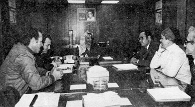 Arafat and Cuban Deputy Foreign Minister