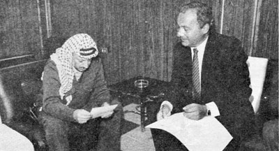 Arafat with Sierra Leone envoy